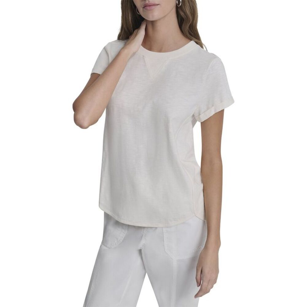 Dkny Womens  Tee, White